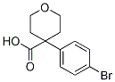 4-(4-BroMophenyl)oxane-4-carboxylic acid