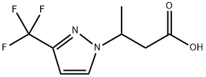 1H-Pyrazole-1-propanoic acid, β-methyl-3-(trifluoromethyl)-