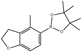 4,4,5,5-tetramethyl-2-(4-methyl-2,3-dihydro-1-benzofuran-5-yl)-1,3,2-dioxaborolane
