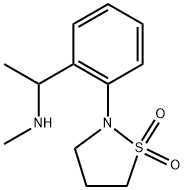 2-(2-(1-(甲氨基)乙基)苯基)异噻唑烷1,1-二氧化物
