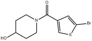 1-(5-Bromothiophene-3-carbonyl)piperidin-4-ol