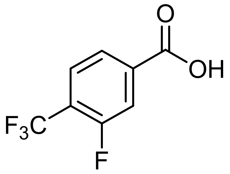 4-Carboxy-2-fluorobenzotrifluoride, alpha,alpha,alpha,3-Tetrafluoro-p-toluic acid