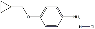4-(CyclopropylMethoxy)aniline HCl