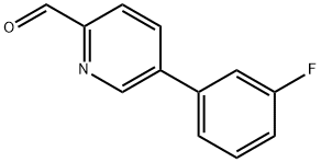 5-(3-fluorophenyl)picolinaldehyde