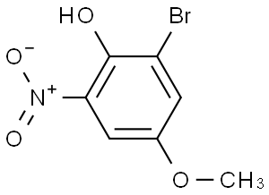 3-Bromo-4-hydroxy-5-nitroanisole, 3-Bromo-2-hydroxy-5-methoxynitrobenzene