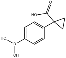 1-[4-(dihydroxyboryl)phenyl]cyclopropanecarboxylic acid