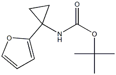 N-[1-(2-呋喃基)环丙基]氨基甲酸叔丁酯