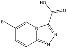 6-溴-[1,2,4]三唑并[4,3-a]吡啶-3-羧酸