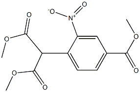 dimethyl 2-(4-(methoxycarbonyl)-2-nitrophenyl)malonate
