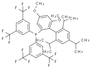 双(3,5-双(三氟甲基)苯基)(2,4,6-三异丙基-3,6-二甲氧基-[1,1-联苯]-2-基)膦