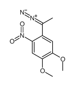 1-(1-diazoethyl)-4,5-dimethoxy-2-nitrobenzene