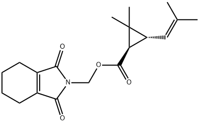 2,2-DIMETHYL-3-(2-METHYL-1-PROPENYL)CYCLOPROPANECARBOXYLIC ACID(1,3,4,5,6,7-HEXAHYDRO-1,3-DIOXO-2H-ISOINDOL-2-YL)METHYL ESTER