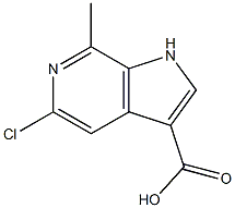 5-Chloro-7-Methyl-6-azaindole-3-caboxylic acid