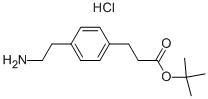 3-[4-(2-氨基乙基)-苯基]丙酸叔丁酯盐酸盐