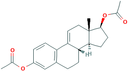 1,3,5(10),9(11)-Estratetrene-3,17β-diol diacetate