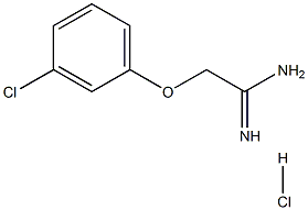 2-(3-Chlorophenoxy)ethanimidamide hydrochloride