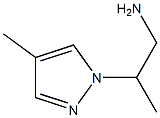 2-(4-methyl-1H-pyrazol-1-yl)-1-propanamine(SALTDATA: HCl)