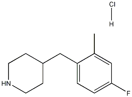 4-(4-Fluoro-2-methyl-benzyl)-piperidine hydrochloride