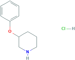 Piperidine, 3-phenoxy-, hydrochloride