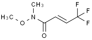 (E)-4,4,4-Trifluoro-N-methoxy-N-methylbut-2-enamide