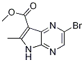 2-BroMo-6-Methyl-5H-pyrrolo[2,3-b]pyrazine-7-carboxylic acid Methyl ester