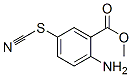 Benzoic acid, 2-amino-5-thiocyanato-, methyl ester (9CI)