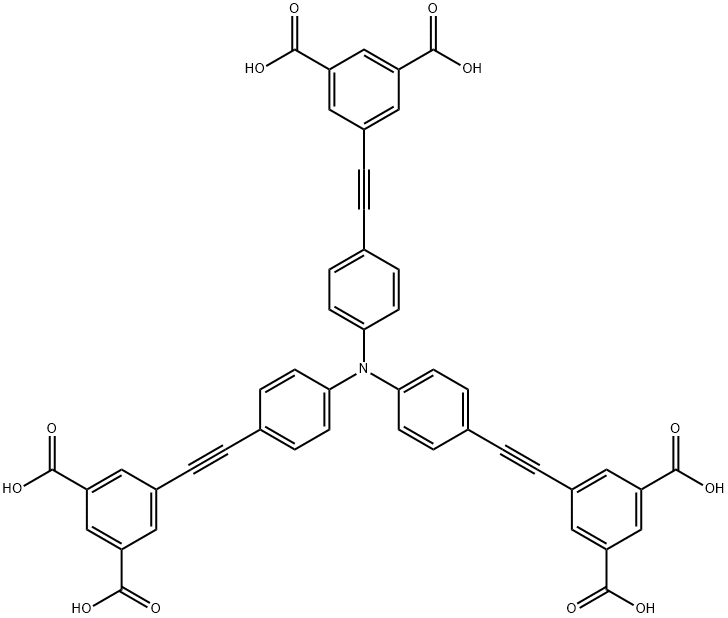 1,3-Benzenedicarboxylic acid, 5,5',5''-[nitrilotris(4,1-phenylene-2,1-ethynediyl)]tris-