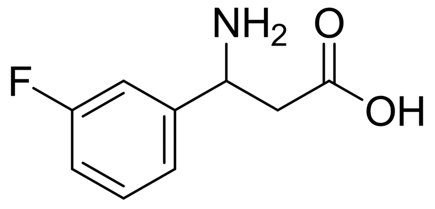 3-Amino-3-(3-fluorophenyl)propionic acid, 3-(3-Fluorophenyl)-beta-alanine