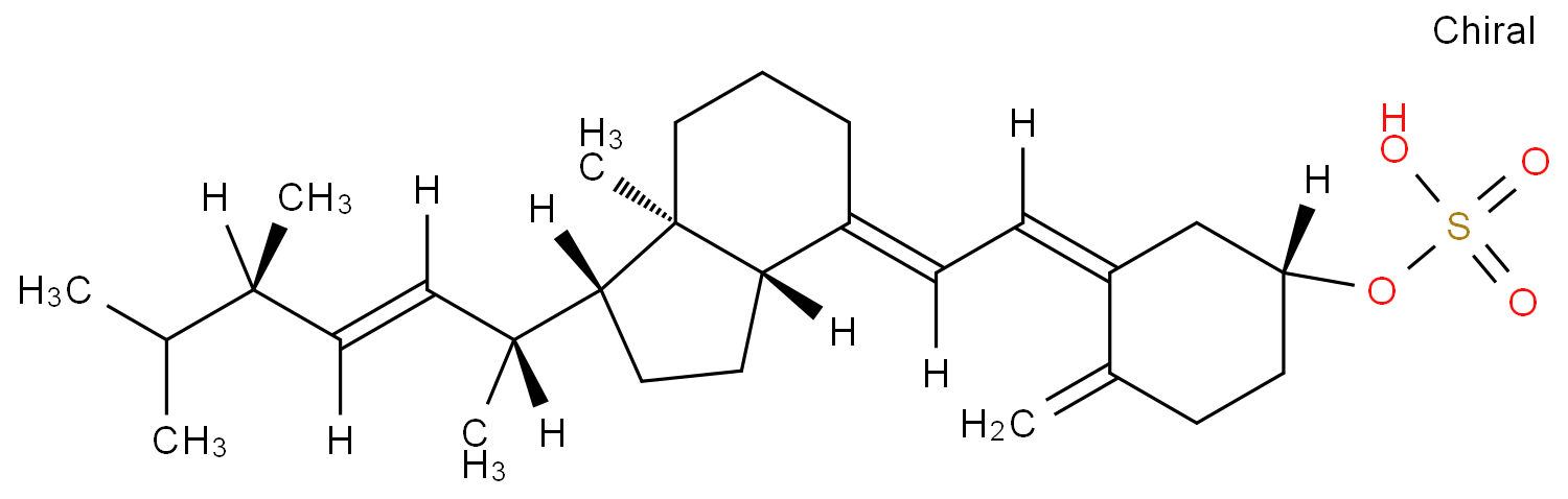 Ergocalciferol hydrogen sulfate