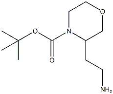 tert-Butyl 3-(2-aminoethyl)-4-morpholinecarboxylate
