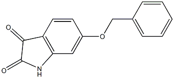 6-(benzyloxy)indoline-2,3-dione