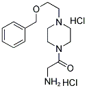 2-AMINO-1-[4-(2-BENZYLOXY-ETHYL)-PIPERAZIN-1-YL]-ETHANONE 2 HCL