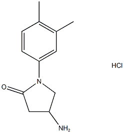 4-Amino-1-(3,4-dimethylphenyl)pyrrolidin-2-one hydrochloride