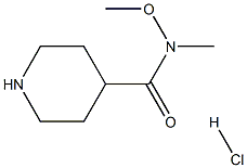 N-METHOXY-N-METHYLPIPERIDINE-4-CARBOXAMIDE HYDROCHLORIDE