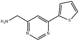 1-[6-(thiophen-2-yl)pyrimidin-4-yl]methanamine