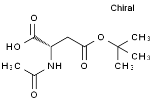 (2S)-2-AcetaMido-4-[(2-Methyl-2-propanyl)oxy]-4-oxobutanoic acid