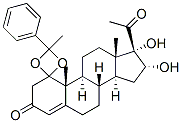 16-alpha,17-dihydroxy-alpha-methylbenzylidenedioxyprogesterone