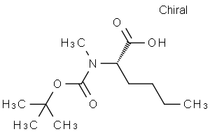 N-叔丁氧羰基-N-甲基-L-正亮氨酸