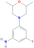 3-(2,6-dimethylmorpholino)-5-fluoroaniline