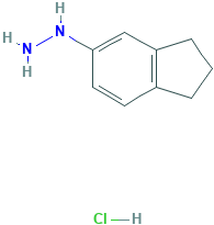 (2,3-Dihydro-1H-inden-5-yl)hydrazinehydrochloride