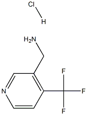 3-Pyridinemethanamine, 4-(trifluoromethyl)-, hydrochloride (1:1)