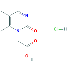(4,5,6-Trimethyl-2-oxo-2H-pyrimidin-1-yl)-acetic acid hydrochloride