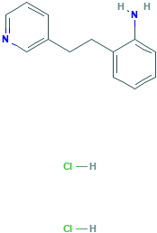 [2-(2-Pyridin-3-ylethyl)phenyl]aminedihydrochloride