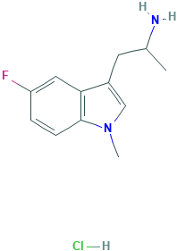 2-(5-Fluoro-1-methyl-1H-indol-3-yl)-1-methyl-ethylamine hydrochloride