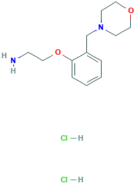 {2-[2-(Morpholin-4-ylmethyl)phenoxy]ethyl}aminedihydrochloride