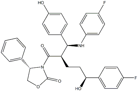 (S)-3-((2R,5S)-5-(4-fluorophenyl)-2-((S)-(4-fluorophenylaMino)(4-hydroxyphenyl)Methyl)-5-hydroxypentanoyl)-4-phenyloxazolidin-2-one
