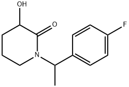 1-[1-(4-fluorophenyl)ethyl]-3-hydroxypiperidin-2-one