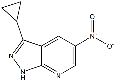 3-环丙基-5-硝基吡唑并[3,4,B]吡啶