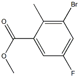 3-溴-5-氟-2-甲基苯甲酸甲酯