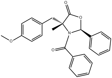 (2S,4R)-3-BENZOYL-4-[(4-METHOXYPHENYL)METHYL]-4-METHYL-2-PHENYL-5-OXAZOLIDINONE